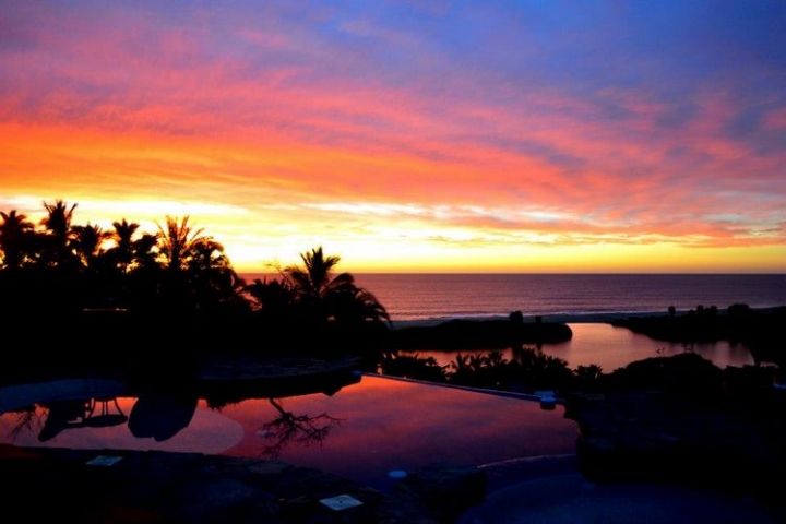 Sunset over Todos Santos